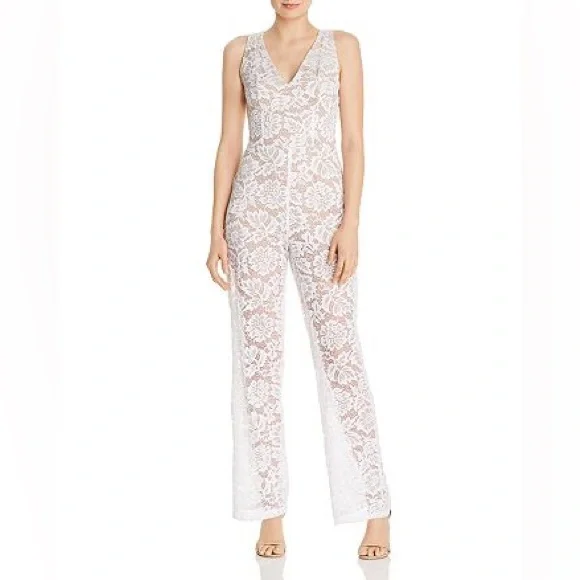 GUESS Riona Lace Jumpsuit - Picture 5 of 5